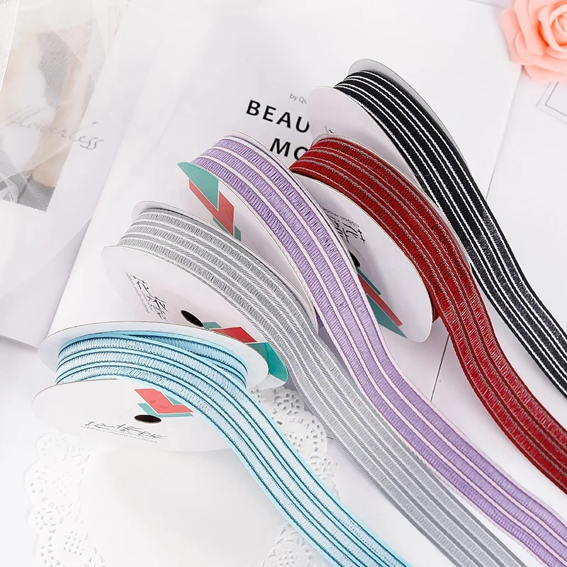 Online Wholesale Beautifully Cotton Nylon Material Various Color Ribbons