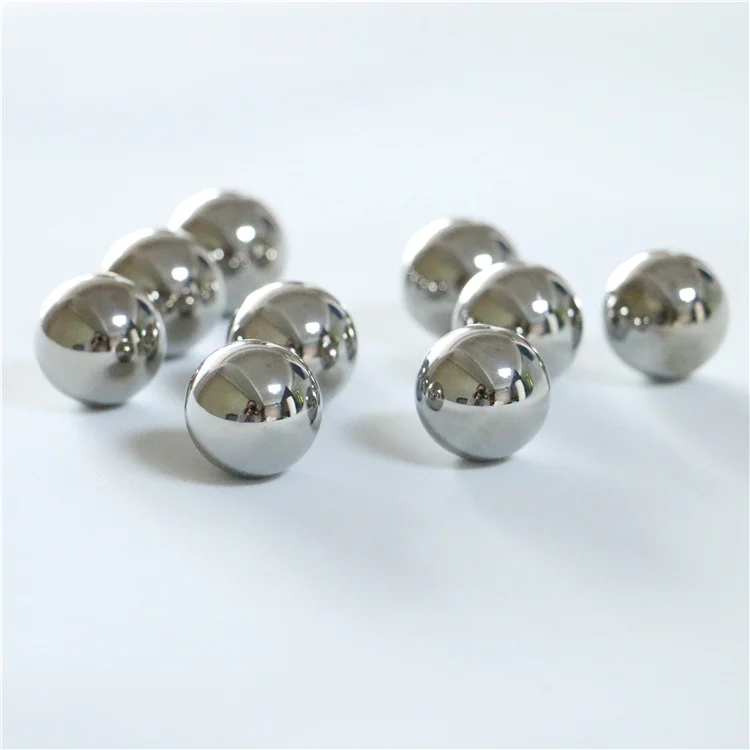 7//32/" Dia. Grade 16 Polished 440C Stainless Steel Ball Bearings 5.556mm 10