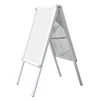 Double Sided Design Aluminum Snap Frame Easel Exhibition Advertisement Board