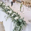 IFG high quality artificial flower table runner for sale
