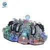 Attractive UFO flying saucer swing kiddi ride for fair grounds