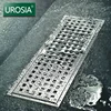 stainless steel bathroom drainage automatic airtight floor drain line shower rectangular shower drains