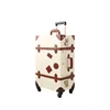 Cool Unique Airplane Korea Cute Vintage Suitcase Box Kids Riding Roller Luggage Set With Quiet Wheels