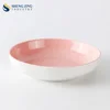 7 Inch Ceramic Dinner Deep Plate For Characteristic Restaurant
