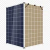 GCL/JA Stock Status 4BB/5BB Polycrystalline dual glass thin film solar panel 275w/280w