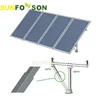 Solar Panel Installation Bracket with Adjustable Leg