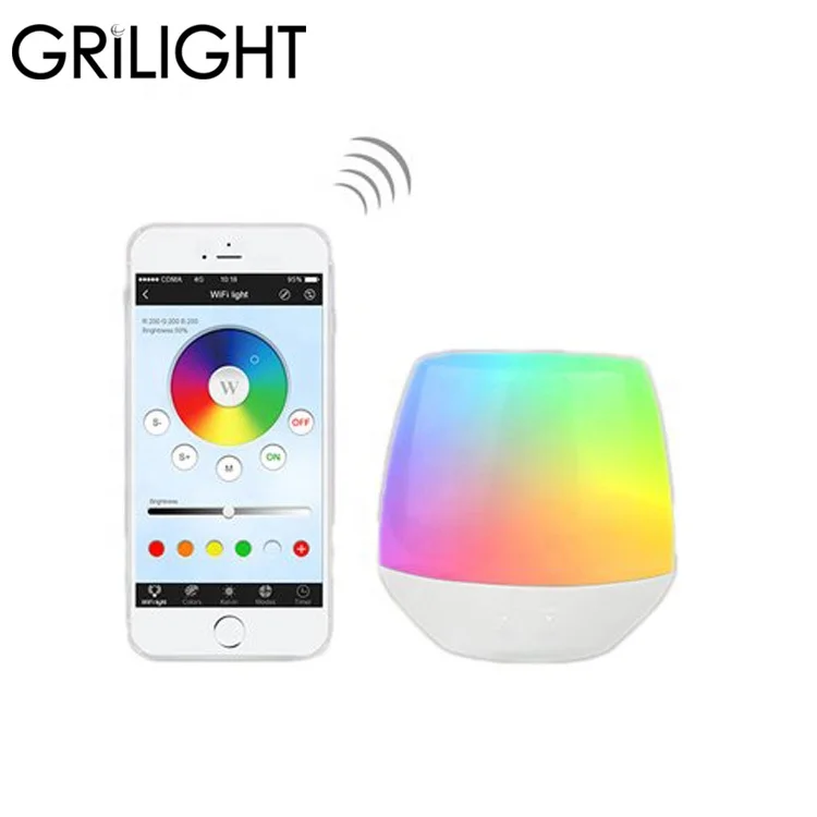 500mA 2.4G Milight Wifi Android Ios APP Control Bedside Lamp Rf Remote Led Controller