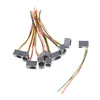 616E 4P4C RJ11 Female Telephone Connector Adapter 4 Wires 8cm