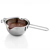 High quality 304 stainless steel cheese milk sugar fondue chocolate melting pot