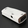 1080P HDMI Female to VGA Female Video Adapter With 3.5mm Audio Cable