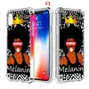 Melanin Poppin Black Girl Magic Silicone Phone Case For iphone 6 6s 7 8 7Plus 8Plus X XS XR Max for Samsung S10 S9 S8 Plus