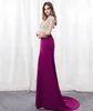 2019 Custom Sexy V-Neck Evening Gown Luxurious Beaded Prom Dress Long Skinny Presenter Dress Mermaid Evening Dress