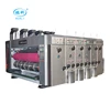 Corrugated box punching machine flexo die cut printing machine for sale