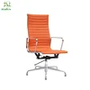 fashion designer Fashion high back executive orange leather compute office chair