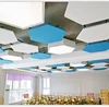 Starts hexagon shape acoustic sound panel suspended ceiling boards