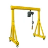4 wheels 5 ton mini portable mobile gantry crane price