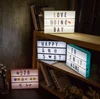 Battery Powered Cinema Light Box / A4 A5 A6 Led Lightbox / Cinema Led Advertising Light Box