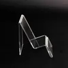 Clear acrylic free standing cell mobile phone Tabletop display stand