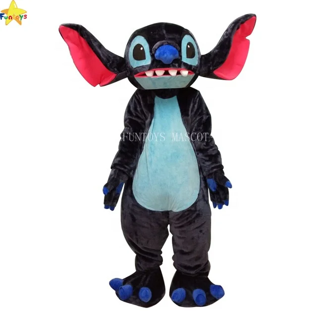stitch negro peluche