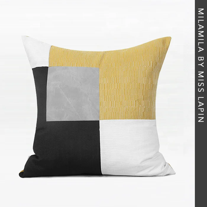 Miss Lapin Large Couch Cushion Covers For Living Room Yellow And