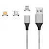 Cheap price 3 in 1 magnetic usb cable fast charging type-c IOS micro magnet charger data cables phone accessories charger cable