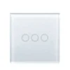 Touch Switch Smart Light Switch Panel Wall interruptor 1/2/3 Gang wifi light switch US/EU Standard Work with Alexa Google Home
