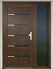 Seeyesdoor 2019 China Latest Main Gate Designs And Walnut solid lumber Front door designs