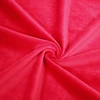 Australian scarlet sofa warp knit velvet curtain fabric for purchasing agent