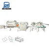 Factory Production Line V Folding Automatic Facial Tissue Paper Making Machine Cutting Machine Packing Machine