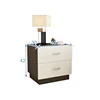 Fashion Design Best Selling Products High Quality New Product Bedroom Furniture Lamp Abs Table Tall Bedside Tables