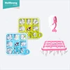 HOT SALE windproof hook square PP plastic clothes peg hanger towel clip hanger clip hanger for clothes