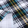 Super soft widely used fancy knitting shirt knit check print fabric for garment