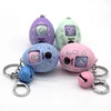 Cartoon eggs shape key ring funny buffer the stress key chain