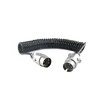 2018 High Quality Heavy Duty 7Pin Metal Plug Trailer Spring Cable