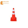 28'' Orange red flexible PVC plastic traffic cone