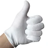Cheap price women/men working white breathable Thick unisex Nylon waiter working gloves GBJ-007
