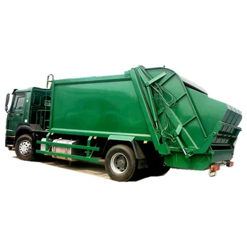 toy garbage truck with compactor