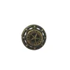 vintage brass style star types sewing coat button