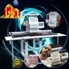 HOLiAUMA Large area single head flat cap embroidery machine for baseball cap embroidery sewing machine
