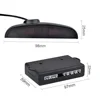 4 Sensors Reverse Backup Car Parking Radar Monitor Detector System Backlight