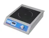3.5kw stainless steel kitchenware knob button commercial induction cooktop cooker