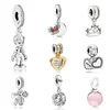 100% 925 Sterling Silver LOVE POTION NECKLACE PENDANT SHINE SEEDS OF THE FUTURE MY SPECIAL SISTER HANGING HEARTS CHARM