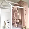 Factory direct new large-scale yarn ball ornaments kids's interior Hanging Mesh Gauze Ball Children's room decorative