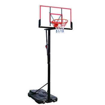 Mdunk 44 Inch Backboard 125l Base Portable Basketball System With Pump
