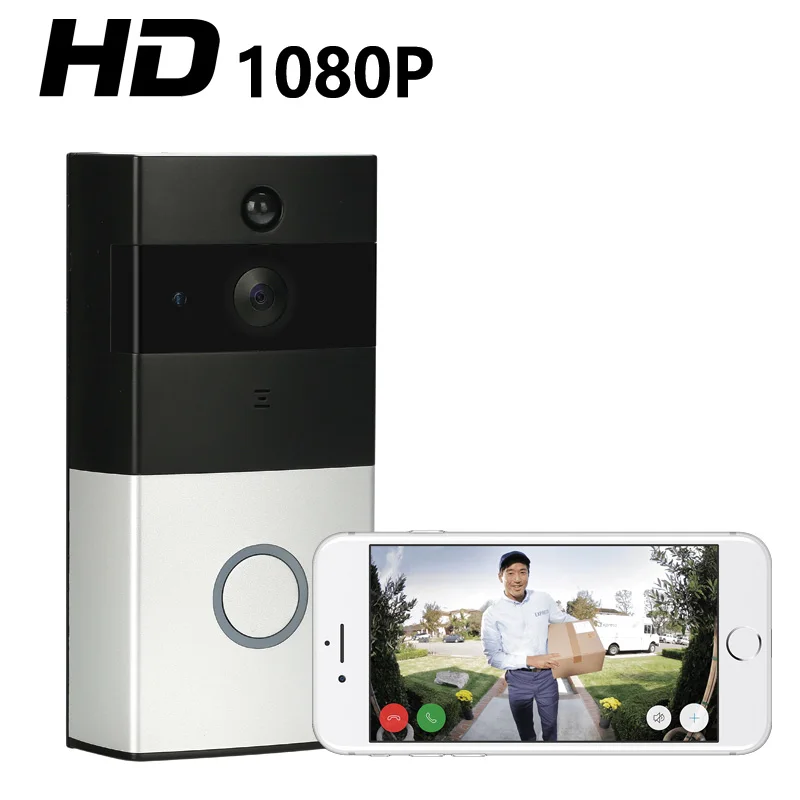 1080p Skybell Ring Wifi Video Doorbells Best Smart Doorbell Camera