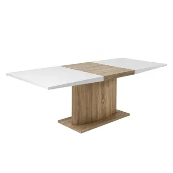 Stylish Used Stretchable Adjustable Mdf Panel Hotel Kitchen Dining Table Wood Made In China Expanding Dinner Table Buy Dining Table For 4 Chinese Dining Table Coffee Dining Table Product On Alibaba Com