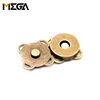 wholesale Bag Accessories Brass Hidden Strong Metal Snap Button Snap Button Custom Magnetic Snap Metal Button For Clothing
