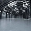 Q345B Prefab 400 square meters design steel structure workshop for trucks