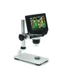 600X digital microscope electronic video microscope 4.3 inch HD LCD soldering microscope phone repair Magnifier + metal stand