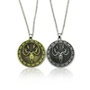 Cheap Wholesale Stainless Steel Game of Thrones Family Greyjoy Octopus Necklaces Cool Men Steel Movie Jewelry Necklaces